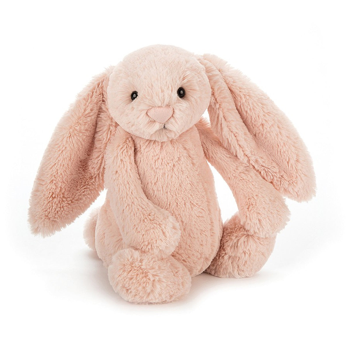 Bashful Rabbit Plush Toy - H 31 cm - Blush