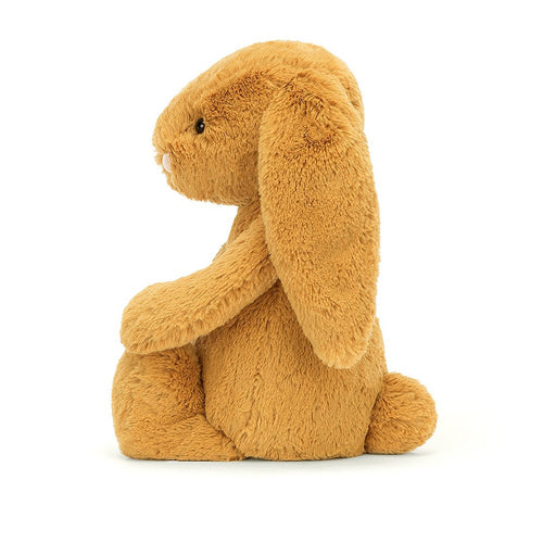 Bashful Rabbit Plush Toy - H 18 cm - Golden