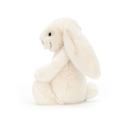 Peluche Lapin Bashful - H 31 cm - Crème