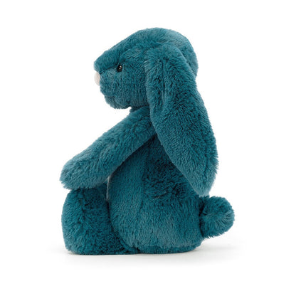 Bashful Rabbit Plush - H 31 cm - Mineral Blue