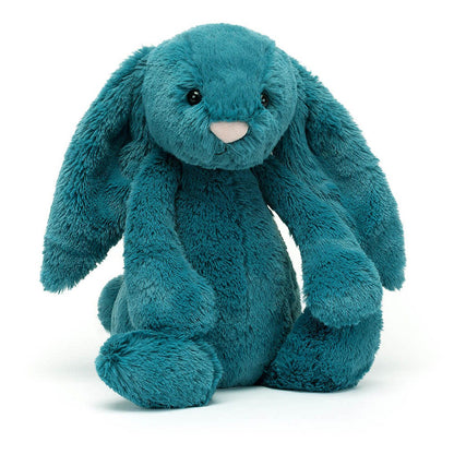 Bashful Rabbit Plush - H 31 cm - Mineral Blue