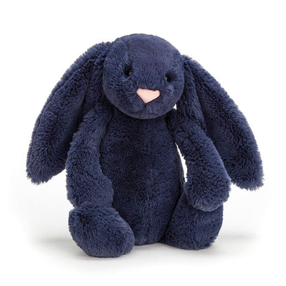 Bashful Rabbit Plush - H 31 cm - Navy