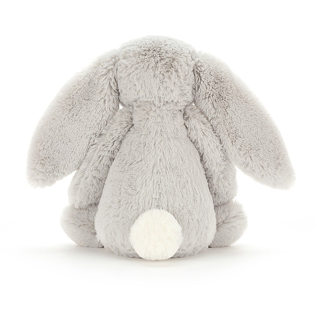 Bashful Rabbit Plush Toy - H 31 cm - Silver