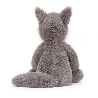 Bashful Wolf soft toy - H 31 cm