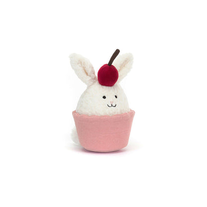 Dainty Dessert Bunny Cupcake Plush