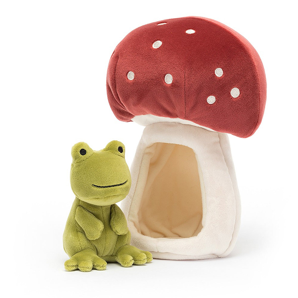 Forest Fauna Frog Plush