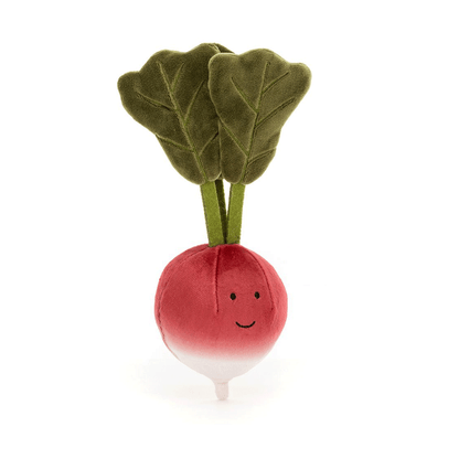 Vivacious Vegetable Radish Plush Toy